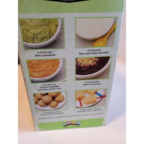 Bella Baby Rocket Food Blender With Accessories Still Wrapped- As-Is Damage Box - Picture 5 of 11